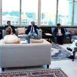 Caretaker Federal Minister for IT and Telecommunication, Dr. Umar Saif chairing meeting on National Space Policy