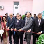Caretaker Federal Minister for National Heritage and Culture Jamal Shah and Pakistan’s ambassador to China H.E. Moin ul Haq jointly inaugurated newly established auditorium of Pakistan Embassy College