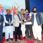 Director General NAB Zafar Iqbal Khan distributing prizes at Closing Ceremony of Inter-university Sports Tournaments arranged by Sports and Youth Affairs department in collaboration of NAB