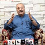 Political Secretary to PPP Chairman, Jameel Ahmed Soomro addressing a press conference at Press Club