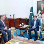 U.S. Ambassador to Pakistan, Amb. Donald Blome calls on Caretaker Prime Minister Anwaar-ul-Haq Kakar