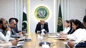 A delegation of Asian Development Bank (ADB) led by Senior Director, Human & Social Development Sector Office, Sectors Group (SG-HSD), Ayako Inagaki, met with Deputy Chairman Planning Commission, Muhammad Jehanzeb Khan at his office