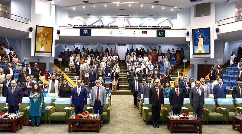 Seminar on National Resilience Day organized by NDMA at NUST University