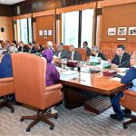 President Dr Arif Alvi chairing the 6th meeting of the Senate of the COMSATS University Islamabad, at Aiwan-e-Sadr