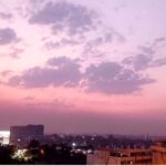 An attractive view during Sunset in the City