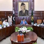 The Caretaker Prime Minister Anwaar-ul-Haq Kakar chairs a meeting on the matters related to Khyber Pakhtunkhwa