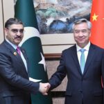 Caretaker Prime Minister Anwaar-ul-Haq Kakar meets Mr. Li Xi, member of the Standing Committee of the Politburo of Communist Party of China (CPC) and Secretary of CPC's Central Commission of Discipline Inspection