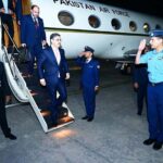 After concluding his visit to China, Caretaker Prime Minister Anwaar-ul-Haq Kakar arrives in Islamabad