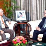 Pakistan’s Ambassador-designate to Morocco, Mr Muhammad Sami-ur-Rehman, calls on President Dr Arif Alvi, at Aiwan-e-Sadr