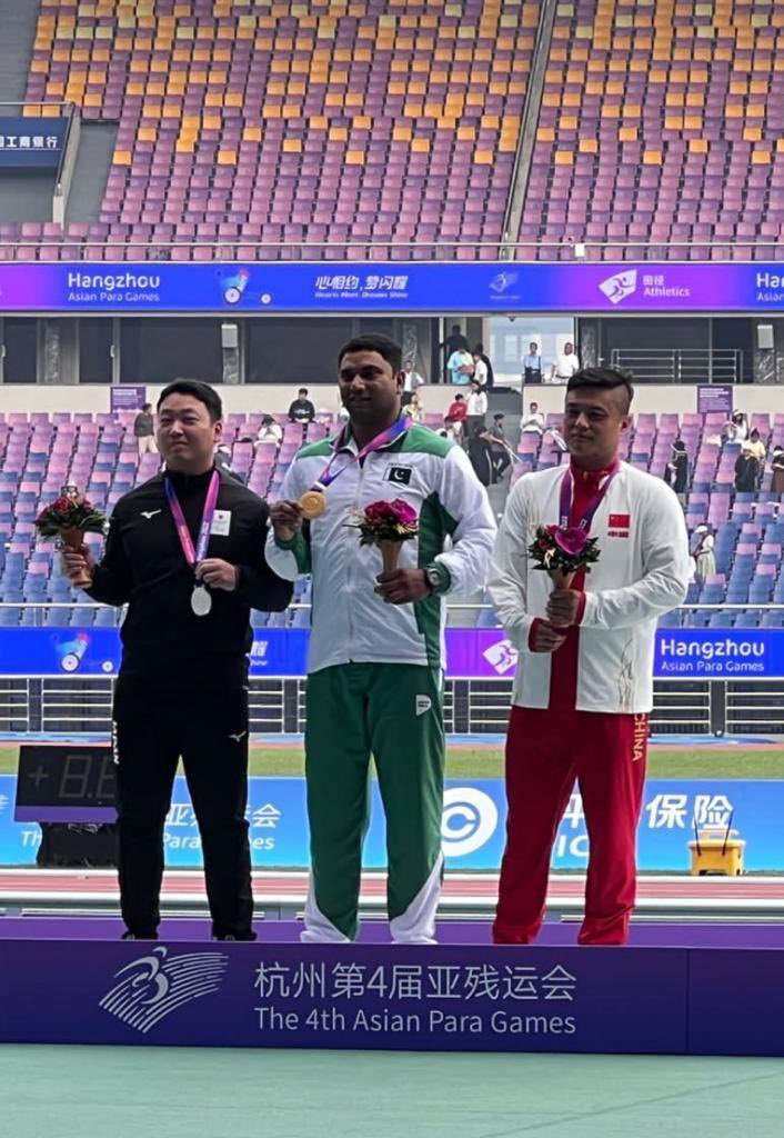 PM congratulates Haider Ali on securing gold in Para-Asian Games