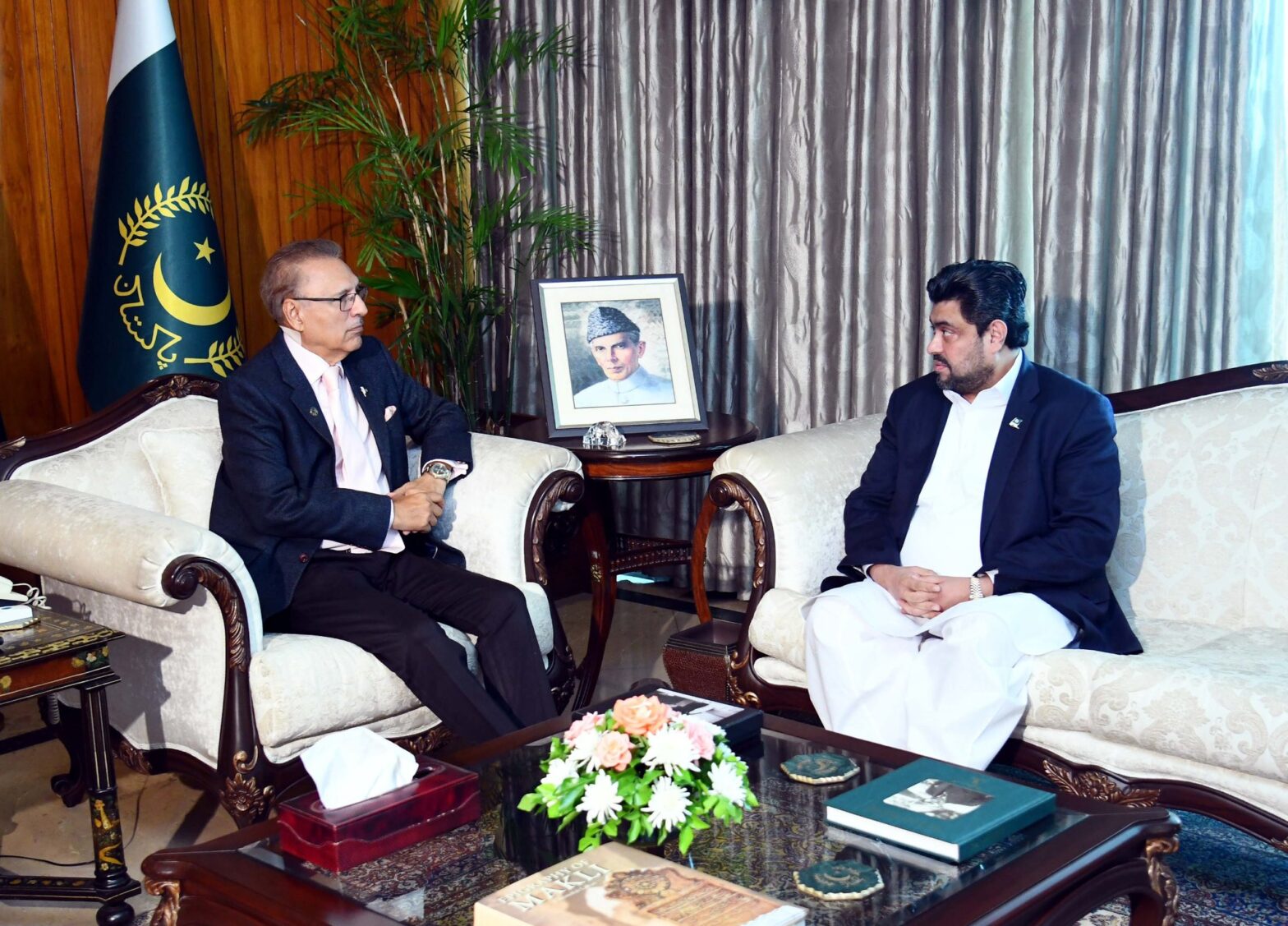 President and governor sindh