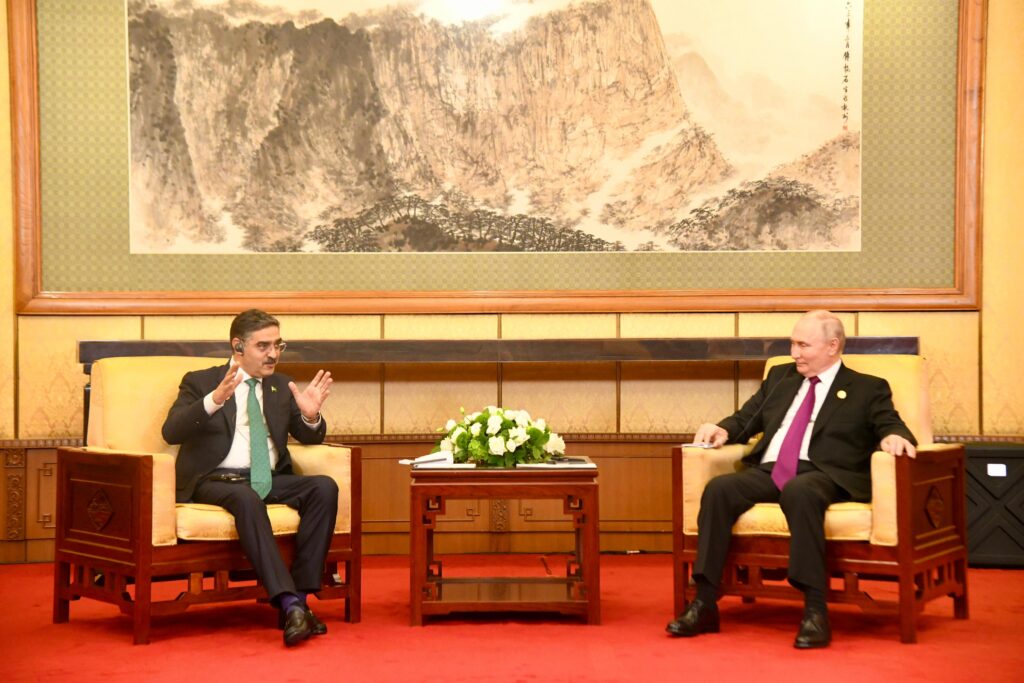 PM Kakar, Putin review bilateral cooperation in connectivity, trade & investment