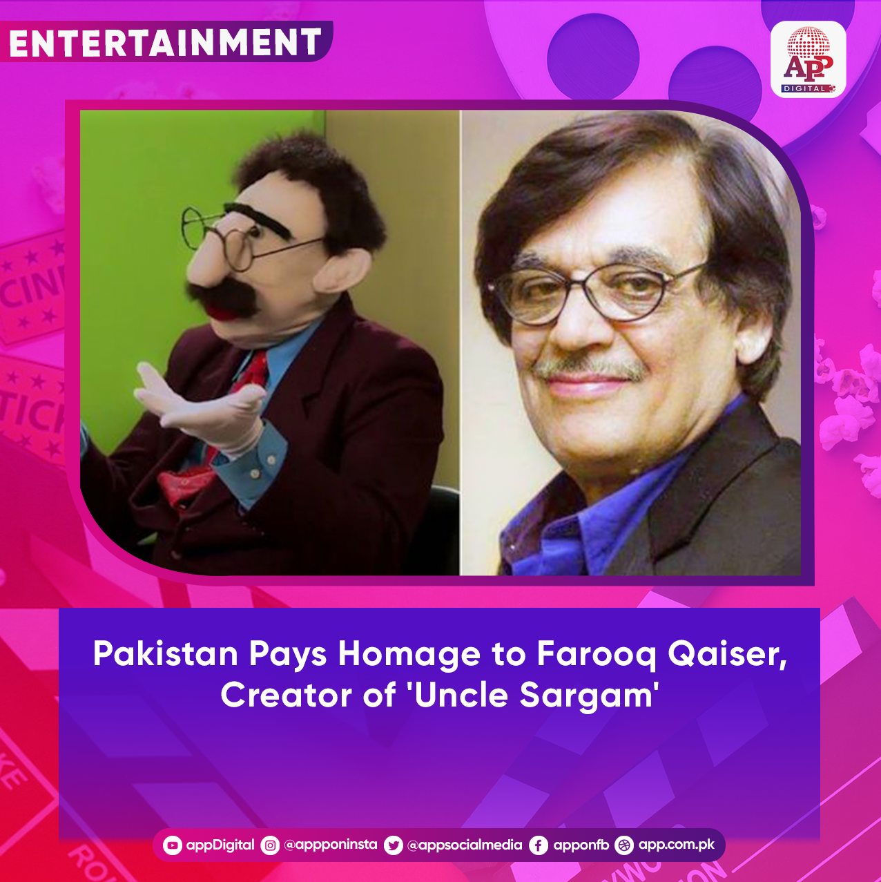 Pakistan Pays Homage to Farooq Qaiser, Creator of 'Uncle Sargam'