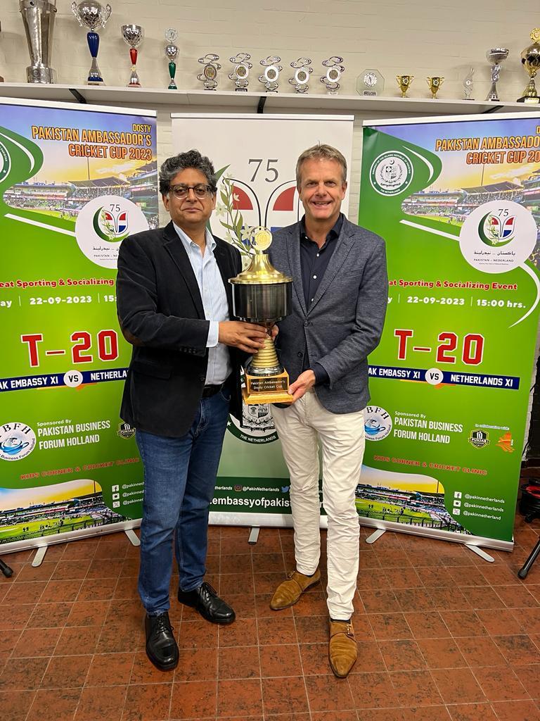 Pak Embassy Netherlands organizes 'Dosty Pakistan Ambassador Cricket Cup 2023'