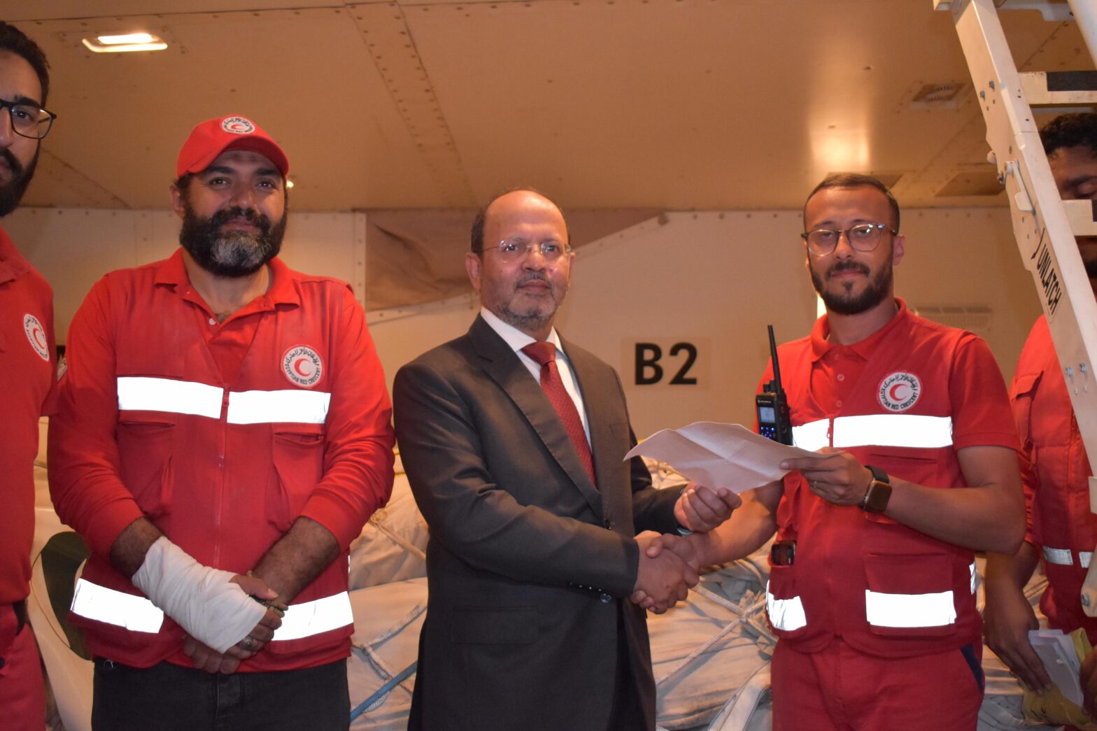 Pakistan's humanitarian aid to Gaza lands in Egypt