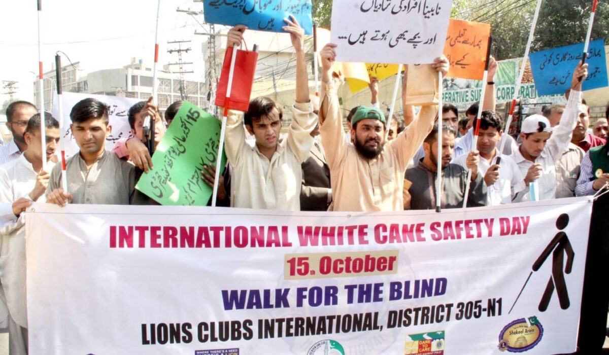 ‘International White Cane Day’