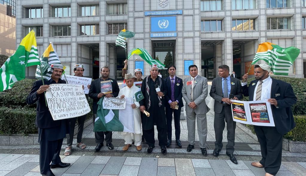 Pak embassy in Tokyo highlights India's illegal occupation on Kashmir Black Day