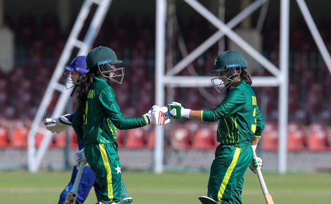 Pakistan Women A sweep series against Thailand Women Emerging