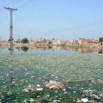 Sewerage water accumulated at Naranwala Road may cause dengue spread in the area and needs attention to the concerned authority
