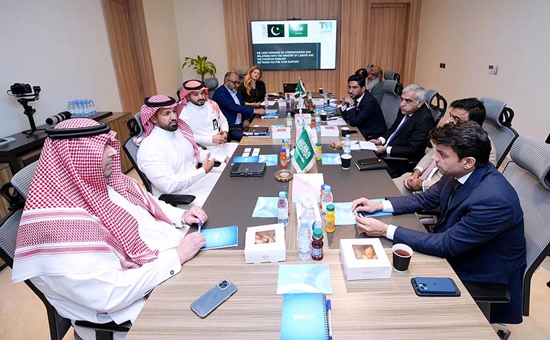 SAPM, Jawad Sohrab Malik visits Tamkeen HR in KSA