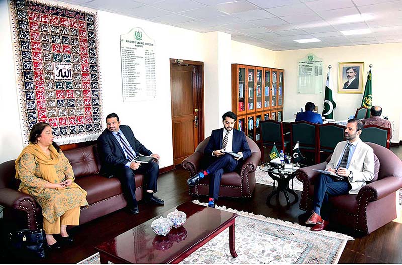 Federal Minister for Law and Justice, Ahmad Irfan Aslam convened the inaugural meeting of the taskforce on Anti Corruption