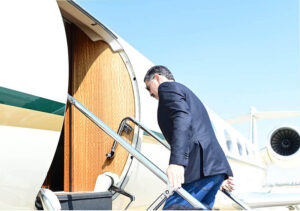 Caretaker Prime Minister, Anwaar-ul-Haq Kakar departs for Pakistan after completing his three day official visit of Kingdom of Saudi Arabia
