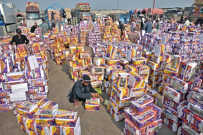 Vendors displaying fruits to attract the customers at Fruit and Vegetable Market in Federal Capital.