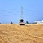 A view of construction work of Rawalpindi Ring Road project is underway in the area between the interchanges at Chak Beli Khan and Khasala Kurd.