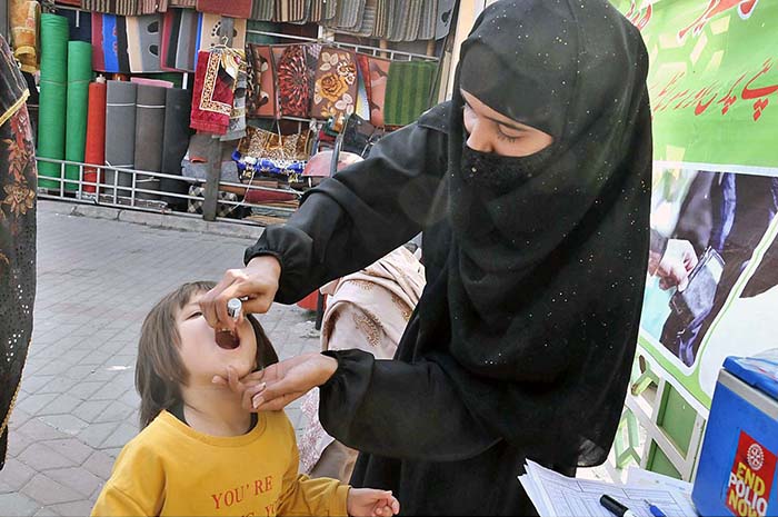 DC inaugurates anti polio vaccination drive
