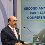 Ambassador Masood Khan addressing to a two-day conference on ‘Resilience and Reform in Pakistan’ organized by South Asia Centre of the renowned US think tank, the Atlantic Council, in partnership with Johns Hopkins School of Advanced International Studies