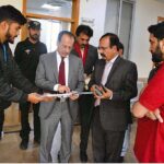 Caretaker Federal Health Minister Dr. Nadeem Jan visiting Community Health Centre G/13