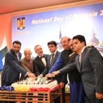 SAPM, Jawad Sohrab Malik attends Romanian National Day Celebration event.