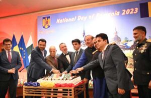 SAPM, Jawad Sohrab Malik attends Romanian National Day Celebration event. 