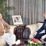 The outgoing Ambassador of the Russian Federation, Danila Ganich called on President Dr. Arif Alvi at Aiwan-e-Sadr.