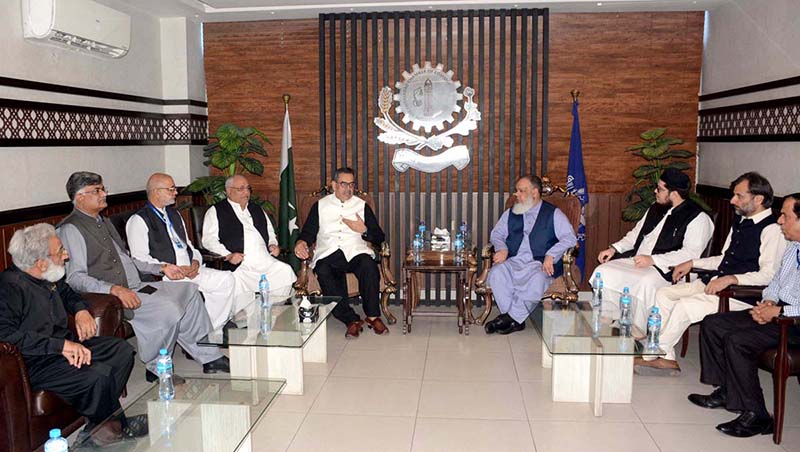 Federal Minister for Religious Affairs and Interfaith Harmony, Aneeq Ahmad, addressing the Seerat Nabvi Conference