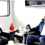 Federal Minister for Communications, Railways & Maritime Affairs Mr. Shahid Ashraf Tarar hosting a meeting with Chinese Ambassador Mr. Jiang Zaidong at the Ministry