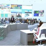 Caretaker Prime Minister Anwaar-ul-Haq Kakar being briefed by Chairman NDMA Lt. General Inam Haider Malik, Chairman NDMA regarding National Strategy for Disaster Management.