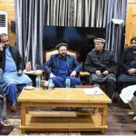Chief Minister Gilgit-Baltistan Haji Gulbar Khan in a meeting with the delegation of Ahle-Hadees community during his visit