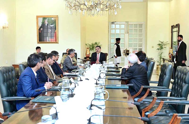 A delegation of the Pakistan Broadcasters' Association called on caretaker Prime Minister Anwaar-ul-Haq Kakar.