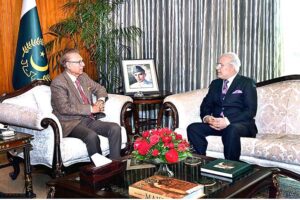 - Pakistan's High Commissioner-designate to Nigeria, Major General (retd) Sohail Ahmad Khan, called on President Dr Arif Alvi, at Aiwan-e-Sadr.