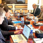 Caretaker Federal Minister for National Food Security & Research meeting with the Deputy Prime Minister of Uzbekistan Mr. Jamshid A. Khodjaev regarding bilateral trade in agricultural commodities.