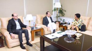 Ambassador of Kenya in Pakistan, called on Federal Health Minister, Dr. Nadeem Jan