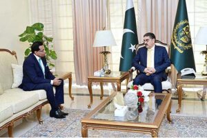  World Health Organization's representative in Pakistan Dr. Palitha Mahipala called on caretaker Prime Minister Anwaar-ul-Haq Kakar. 
