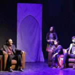 Artist performing during play “Amar Bai” during “Lahore Lahore Aye Festival” at Al Hamra