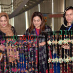 People enjoying the second day of exhibition at the Pak China Industry Exhibition at the Expo Center