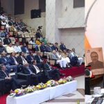 President Dr Arif Alvi virtually addressing the 12th biennial conference of the Pakistan Society of Cardiovascular and Thoracic Surgeons held in Peshawar, from Aiwan-e-Sadr