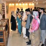 A group of students from various universities of Pakistan under model council of common interests (CCI) project of the Hanns Seidel Foundation (HSF) visiting Senate Museum at Parliament House