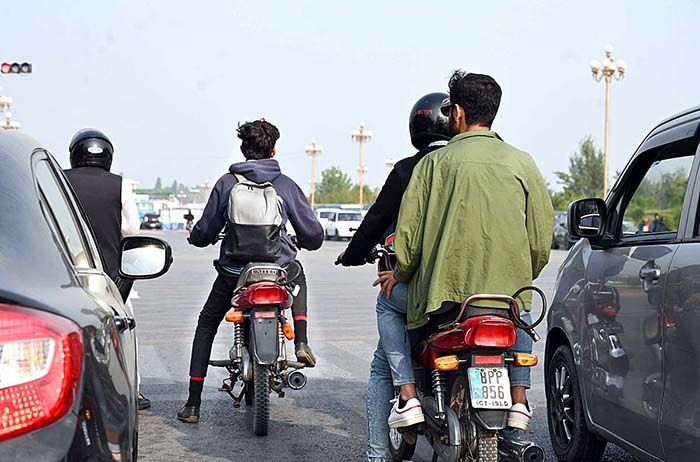 fine for riding bike without number plate