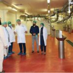 Caretaker Federal Minister for National Food Security and Research Dr. Kausar Abdullah Malik inspectioning the Lab at Department of Plant Protection Office