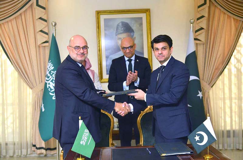 SAPM, Jawad Sohrab Malik signs agreement with NESMA & Partners for manpower export from Pakistan to Saudi Arabia